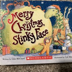Merry Christmas Stinky Face Book 