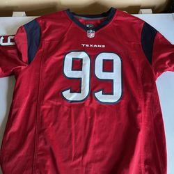 Nike Houston Texans Jersey JJ Watt Sze XL & Watson Sze M (Good Condition 7.8/10)