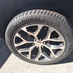 22 Inch Snowflake Wheels