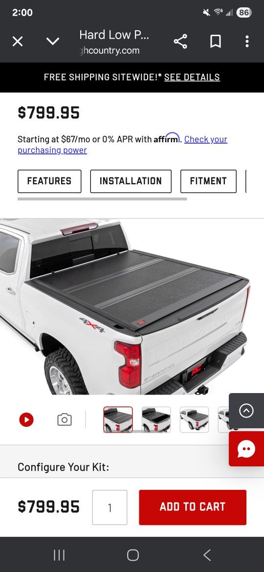 Silverado Bed Cover