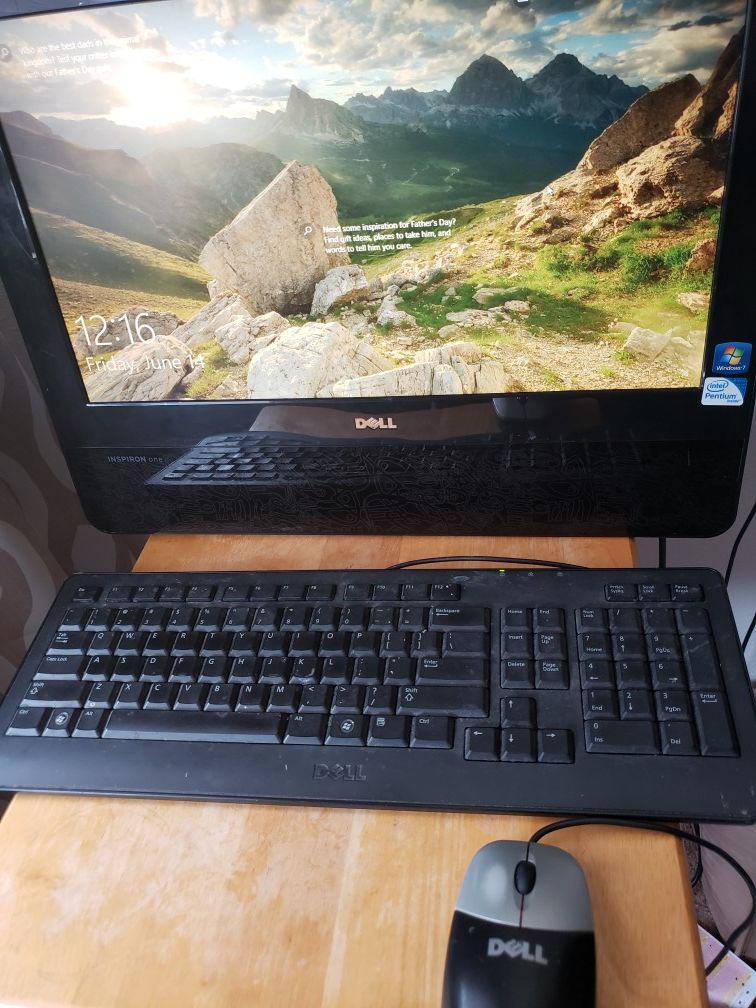 Dell all in one computer