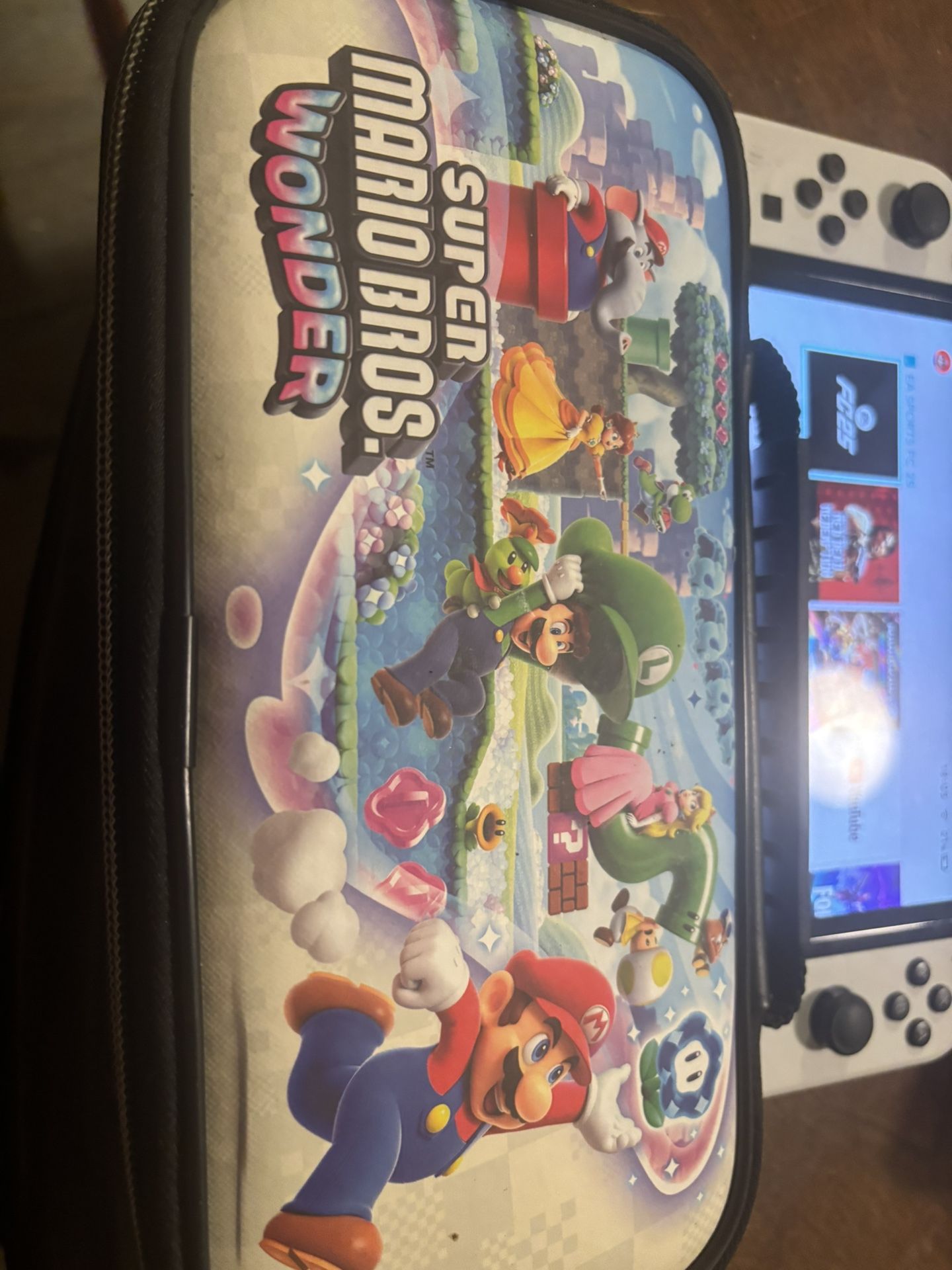 Nintendo Switch Oled 3 Games ,Holster