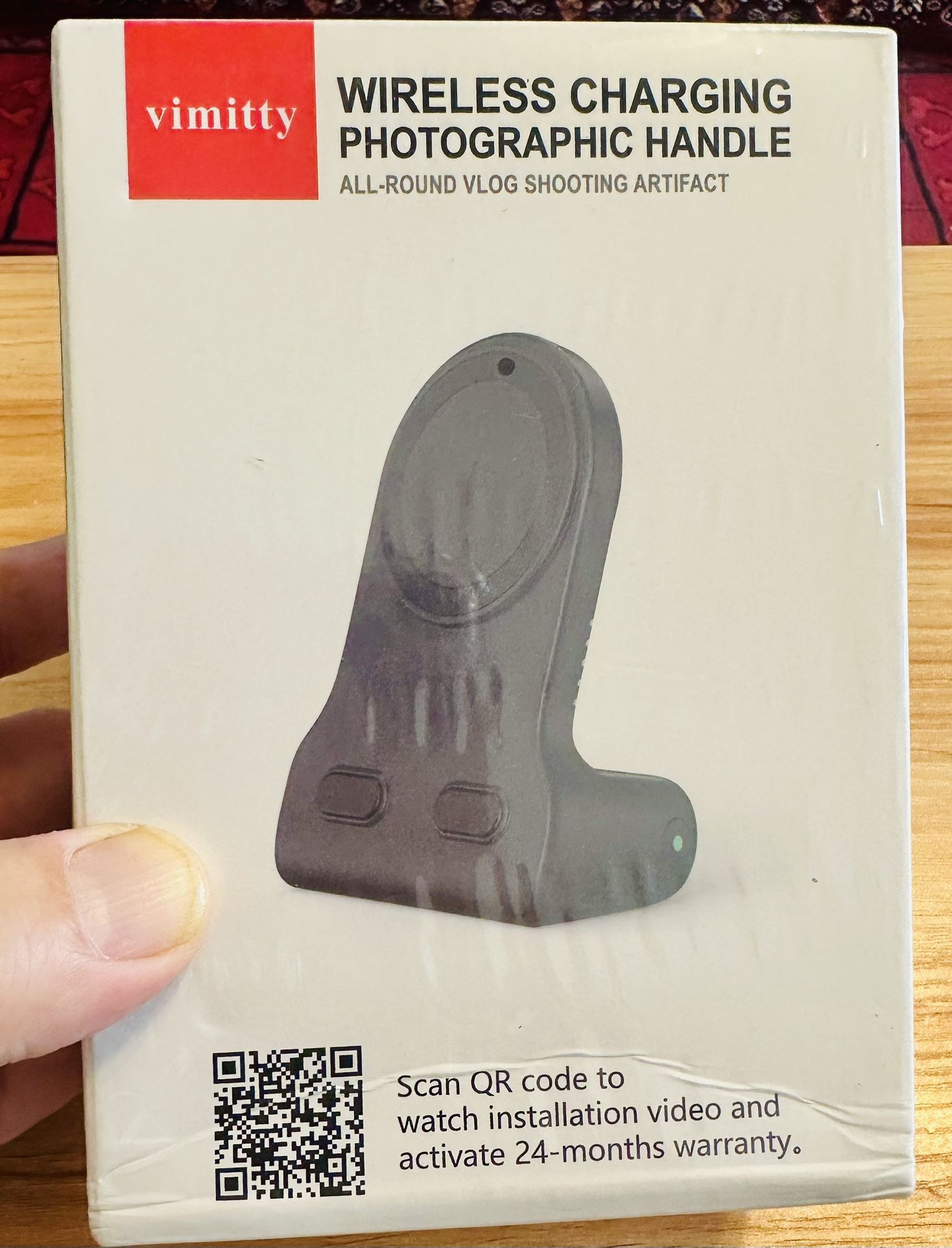 Wireless Charging Photographic Handle All-Round Vlog Shooting ArtifactBrand Model Factory’s Sealed