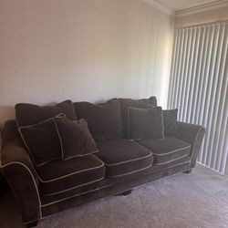 Brown Sofa , couch Soft 