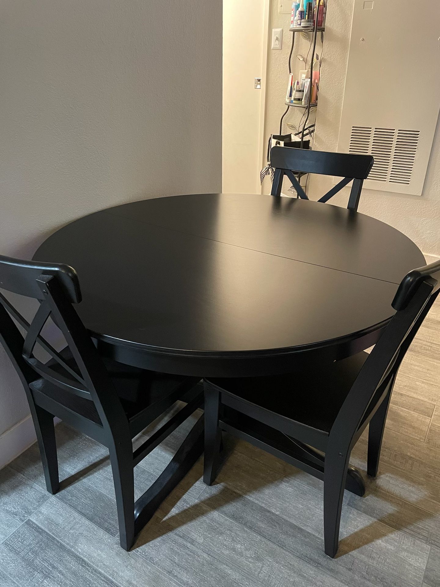 Black Dining Room Table set