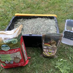Bunny Food and Hay
