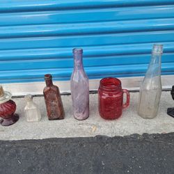 Antique Glass Items 