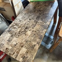Stone Top Coffee Table 