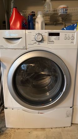 Used Bosch vision 300 series front load washer and dryer