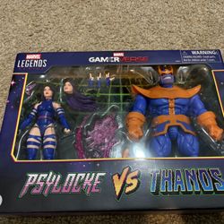 Marvel Legends Gamerverse Psylocke/Thanos