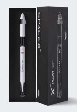 NEW Estes SpaceX Falcon 9 Crew Dragon 1/100 Flying Model Rocket #2161 Sealed RTF tesla