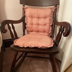 Antique Clawfooted Rocking chair