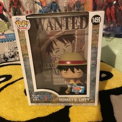 Monkey D. Luffy Funko Pop Wanted Poster 