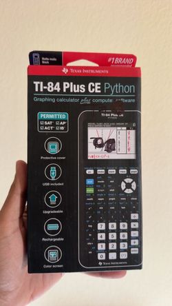Texas Instruments TI-84 Plus CE Python Graphing Calculator