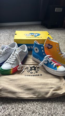 Tyler the creator Golf fleur x converse