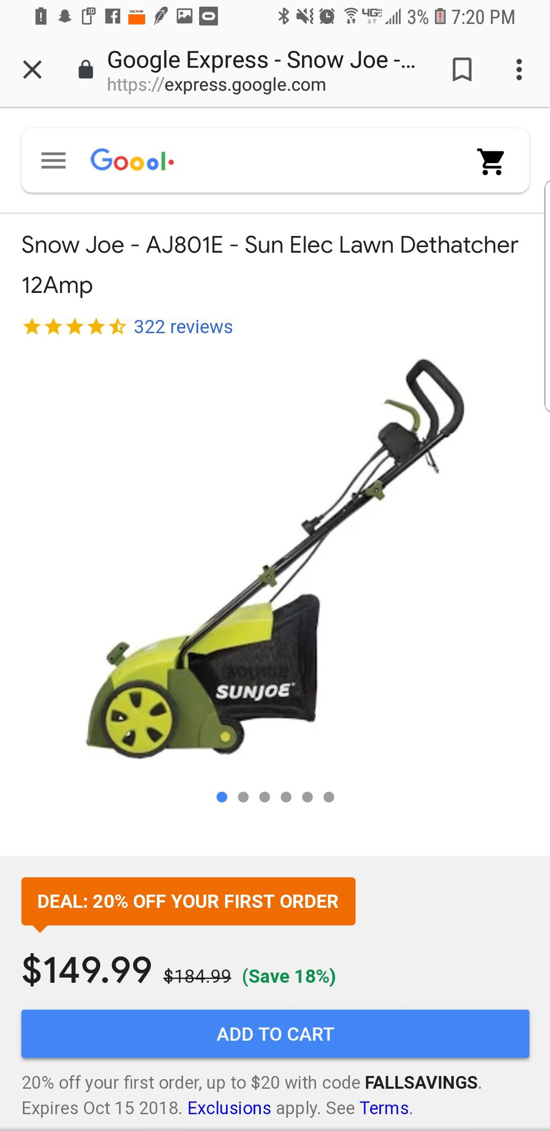 Electric lawn mower BRAND NEW