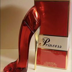 Princess High Heel Shoes Red Eau De Perfume For Woman, 100ml/3.4 OZ