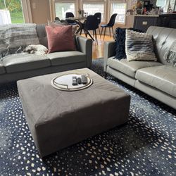 Coffee table ottoman 