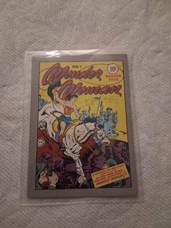 1991 Wonder Woman,  Classic Cover  DC Comics trading card # 1  178
