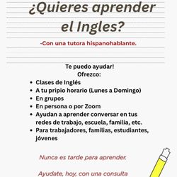 Clases De Inglés Para Hispanohablantes