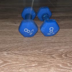 Dumbbells 8lbs