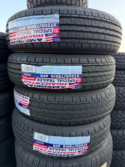 American Road Star ST205/75R15 6PR Trailer Tires
