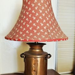 Vintage Copper Base Lamp
