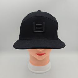 Unbranded All Black Equal Sign Logo Trucker AdjustableSnapbackHat