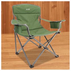2 Uline Portable Chair New Green camping Travel 