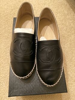 Chanel espadrilles - black size 36
