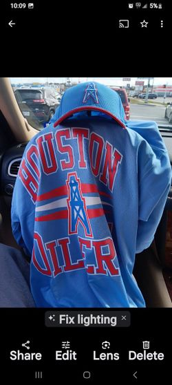 Houston Oilers  Jersey Size Med Xl Left