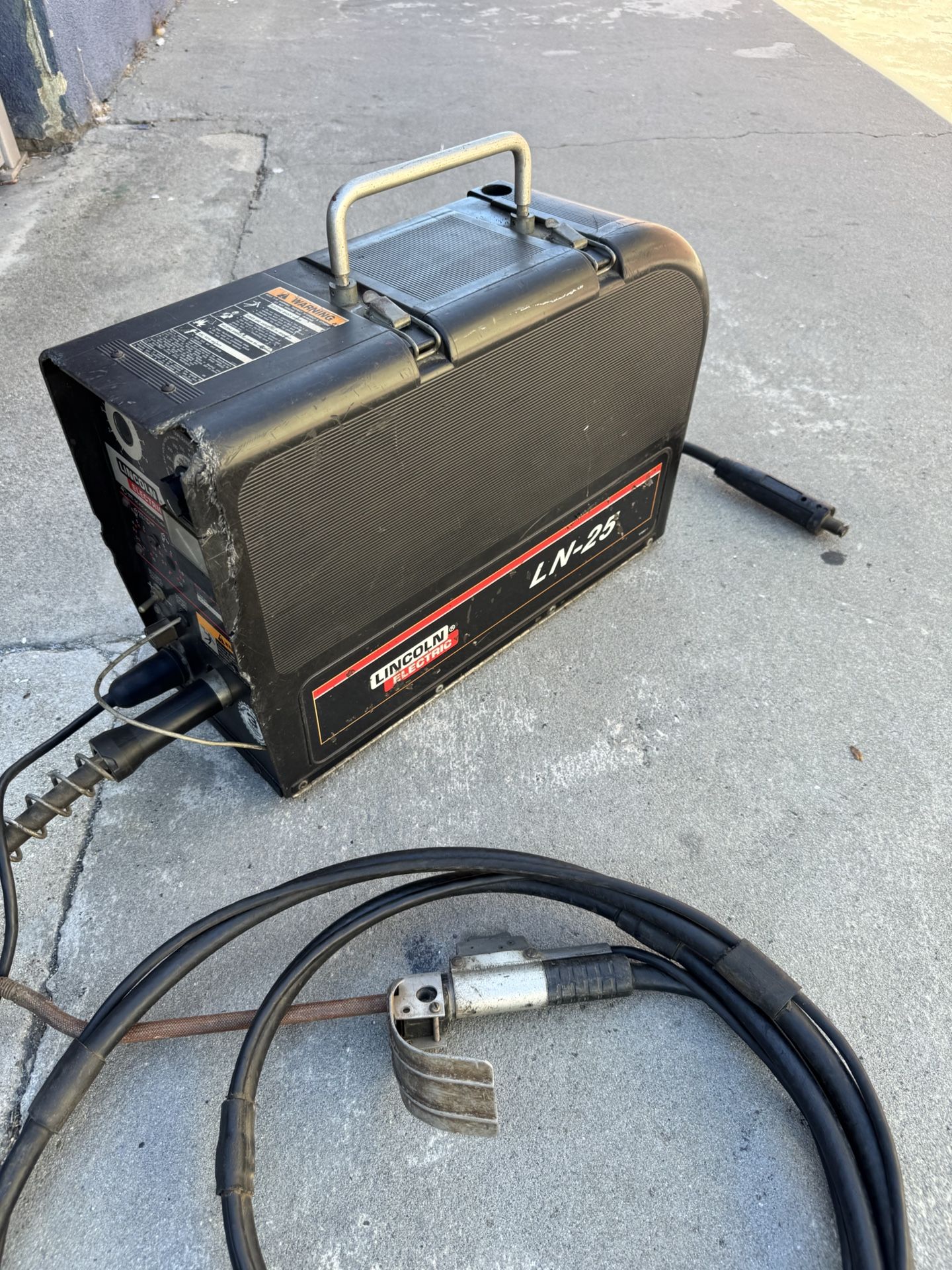 Lincoln Ln25 Wire Feeder Welder Machine Great Condition 