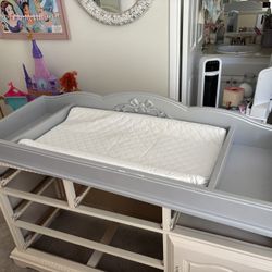 Evolur Aurora Akoya Grey Pearl Changing Tray / Topper + changing pad
