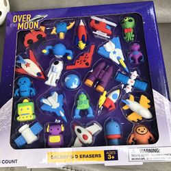 Over The Moon 3D Erasers