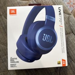 JBL Live 770NC - Wireless Over-Ear Headphones with True Adaptive Noise Cancelling with Smart Ambient, Up to 65 Hours of Battery Life, Comfort-fit Fabr