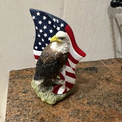  Vintage Life Symbols Hand Painted Eagle 