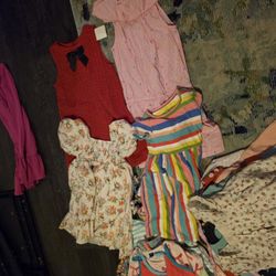 Clothes For Girls,  5/6/7. Good Condition 
