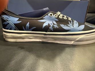 Vans Authentic Floral Print Low-Top Sneakers