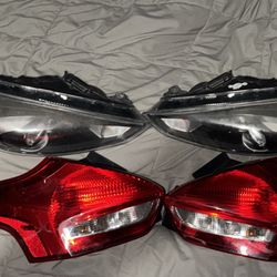 Focus ST3 Headlight And Taillights 
