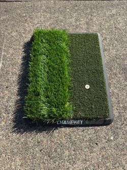Golf Practice Mat with 2 Surfaces