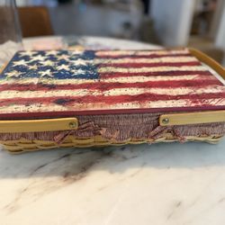 Longaberger American Basket -  Susan Winget/Cracker Barrel *Rare*