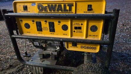 DeWalt generator