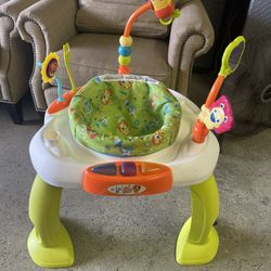 Bright Starts Bounce Bouncer Baby Activity Toy Play Center