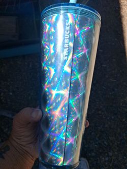 Starbucks Holographic Cold Cup Tumbler