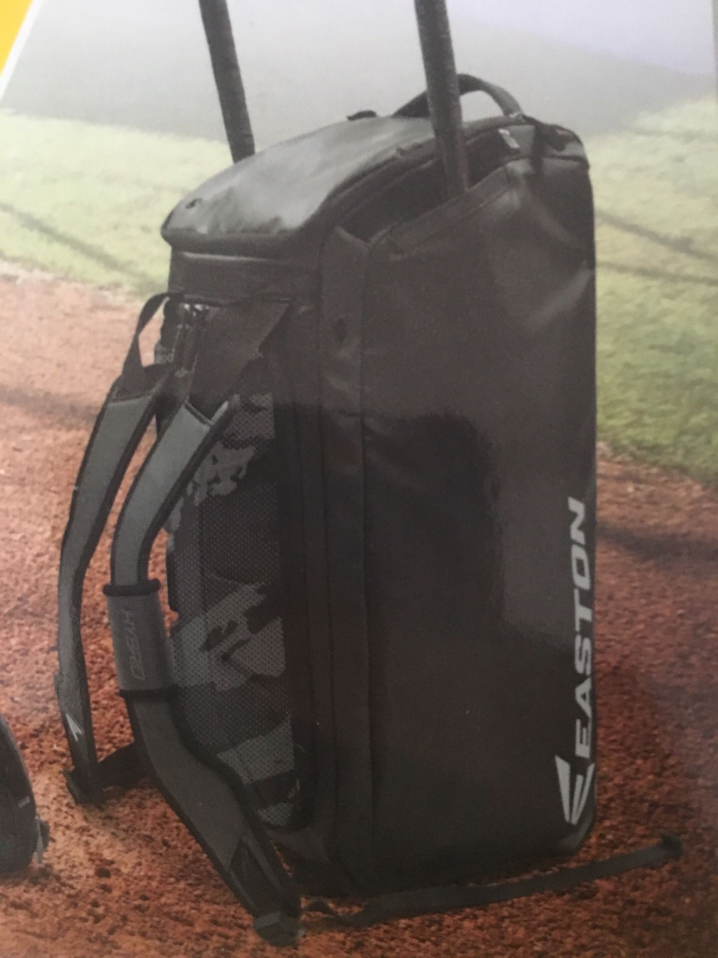 Easton hybrid Bp duffle backpack, made for baseball and wherever it takes