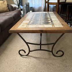 Beautiful Tile Coffee Table $25