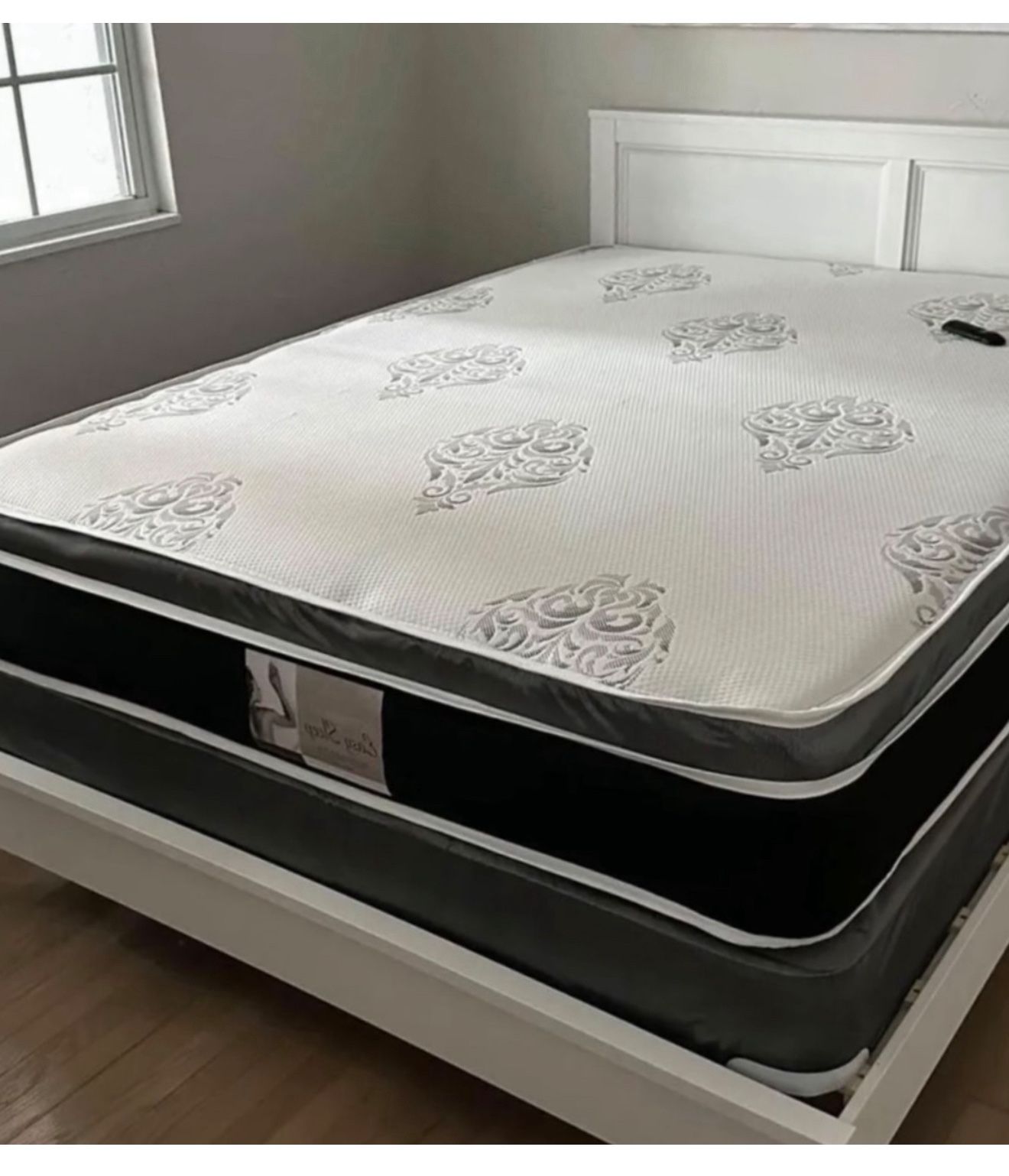NEW Mattress Queen Size Pillowtop With Box Spring // Bedframe NOT Included