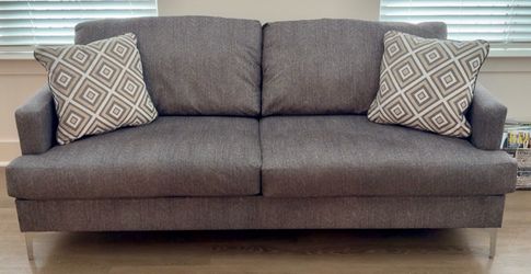 Luxury Modern WEST ELM – Sofa + Loveseat Set