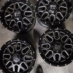 Brand New KMC 20 Inch Wheels 8 On 180 Chevy
