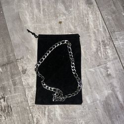 Stainless Steel Necklace With Bag 16 Inch